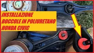 Boccole in poliuretano - installazione 