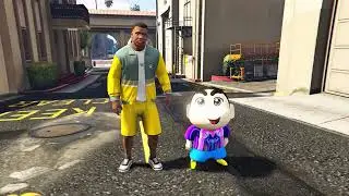 Franklin  Upgrading and shinchan Robot Halk Vs Gang Boss zombie Halk fight challenge 