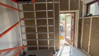 Gevel isolatie met Knauf Rock4all isolatiewol