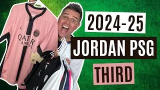 JORDAN 2024-25 PSG THIRD SHIRT REVIEW 🤩 My Jordan X PSG shirt collection