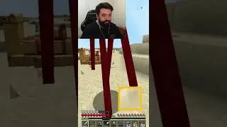 ALİ DENİZ ŞENPOTUK AZ KALSIN &Ouml;L&Uuml;YORDU !!! (Hardcore Survival) #adş #shorts #minecraft