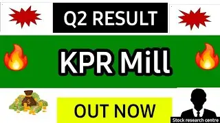 KPR MILL Q2 Results 2026 | KPR MILL Results Today | KPR MILL Stock Latest News