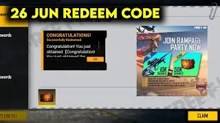 26 JUN REDEEM CODE 🥰
