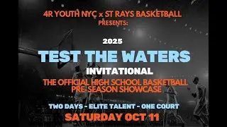 🏀 Brandeis VS ST Rays 🐦‍⬛ | 🌊Test The Waters 2025🌊