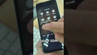 Setup the camera to take 50MP photo with your ZTE Blade V50