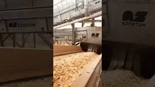 Wood Shredding Line for Combined Heat & Power Production #wastewood #recycling #woodshreddingline