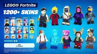 All LEGO&reg; Fortnite 1200+ Skins Showcase!