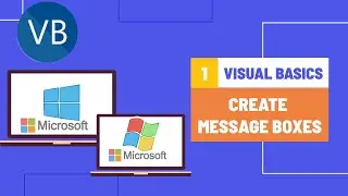 How to create message boxes using Visual Basics.