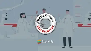 DriveSavers: Data Recovery Process Overview - Animated Explainer Video