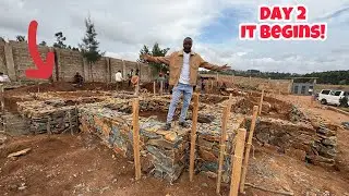 Starting Strong!! Dream House Foundation Building Day 2 ❤️😭 || Stop The Chaos 