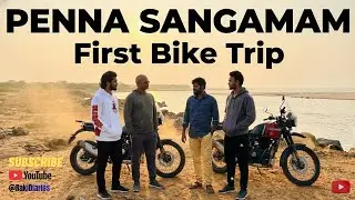 Nellore Penna Sangamam 🌊 | Back Home Bike Ride 🏍️