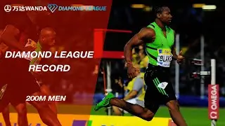 The 2nd fastest time EVER over 200m - Wanda Diamond League