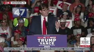 FULL SPEECH: Addison McDowell Delivers Remarks in Greensboro, NC