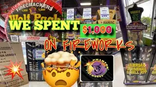 MEMORIAL DAY WEEKEND 2022! |I BOUGHT THE LARGEST FIREWORKS! *SHOP WITH|ME
