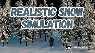 Snow Sim Houdini MPM Solver - GridMarkets