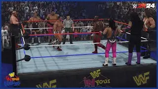 WWE 2K24 / WWF In Your House  / Camp Cornette vs Team Bret Hart