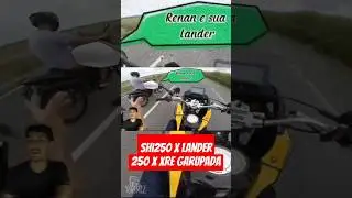 Shi250 VS Lander 250 #shi250 #shineray #lander #xre