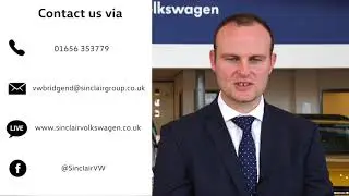 Thank you for your recent visit to Sinclair Volkswagen Bridgend