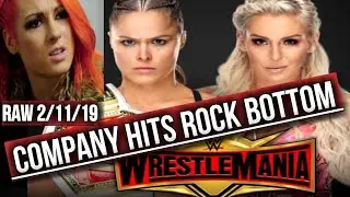 WWE RAW 2/11/19: Becky Lynch SUSPENDED & REMOVED From Wrestlemania Match With Ronda Rousey!