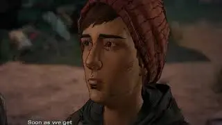 The Walking dead S03E01, Xavi saves Gabe and Kate with Clementine's and Tripp's help, Gameplay 4
