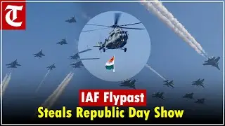 77th Republic Day: Indian Air Force Flypast Showcases Power & Precision