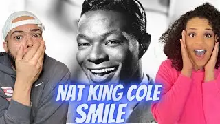 HIS VOICE IS TIMELESS!!..| FIRST TIME HEARING Nat King Cole -  Smile REACTION