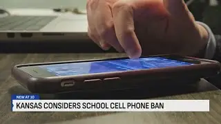Kansas lawmakers consider school cellphone ban