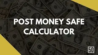 Post Money SAFE Calculator Overview | 50Folds