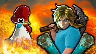 LINK'S LAVA CUCCO (Steve's Lava Chicken) - TEARS OF THE KINGDOM || STAKE MUSIC