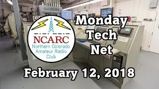 February 12, 2018 NCARC Monday Tech Net