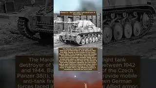 Marder III &ndash; German Light Tank Destroyer of World War II #wwiihistory