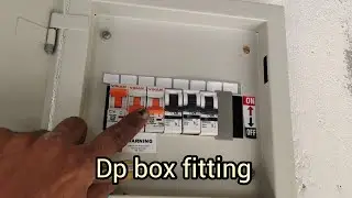 Mcb box fitting