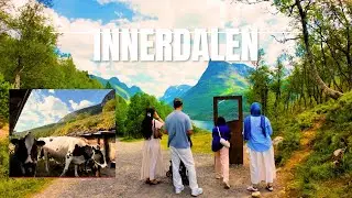 Innerdalen Valley,🇳🇴Norway’s Secret Paradise You Must See!یکی از زیبا ترین دره های ناروژ#viralvideo