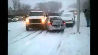 20 Car Pile-up set to Benny Hill