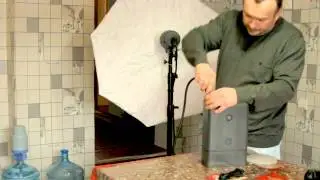 часть 2 Jinbei DCII-1200 Power Pack батарейная вспышка