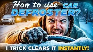 How to Use Car Defroster | Clear Your Windshield in 10 Seconds!