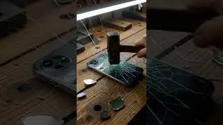 #asmr #shorts #destroying #hammer #iphone