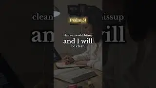 Powerful Psalm 51 Prayer 🙏 | A Cry for Mercy, Cleansing & Restoration