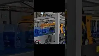 One-piece heat shrink wrapping machine, output 30-25pcs/min#machine #packaging #factory #pack #wrap