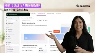How to Delete a Membership | Manage and Clean Up Offers in da Salon