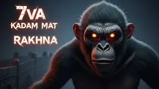 Saatva Kadam Mat Rakhna 😱 | Kalu Bandar Horror Story