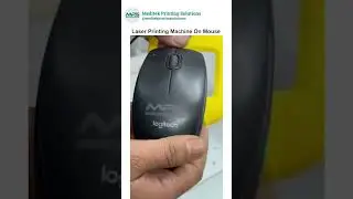 Laser Printing Machine for Mouse 🖱️✨#meditek #gadgets #customengraving #laserprinting