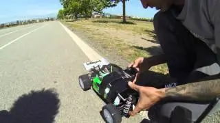 Survolt bx10. lipo 3s. 87,3 km/h 😀