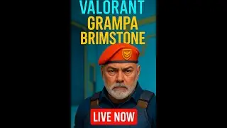 LIVE VALORANT (Vertical) - Grampa Brimstone Grinding Ranked