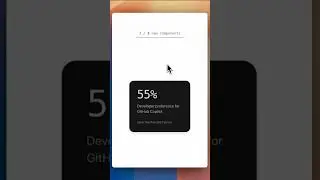 Generate with AI button and 2 new card components