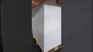 CHM1400 Single Rotary Knife Sheeter cutting 115 GSM high white offset paper 4 reels at the same time
