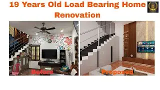 19 Years Old Loab Bearing Home Renovation By Royal Architecture #oldhouserenovation #homerenovation