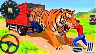 Animal Cargo Truck Driving Game 🚛 Offroad Truck Driving Games 3D | Android Gameplay