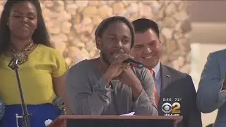 Rapper Kendrick Lamar Given Ceremonial Key To Compton