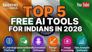 Top 5 FREE AI Tools Indians Are Using in 2026! 🇮🇳 Must Try